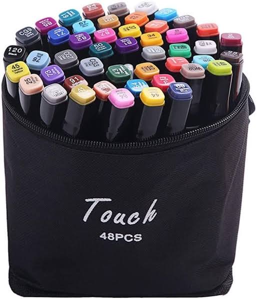 Touch Marker Colors 48 Colors
