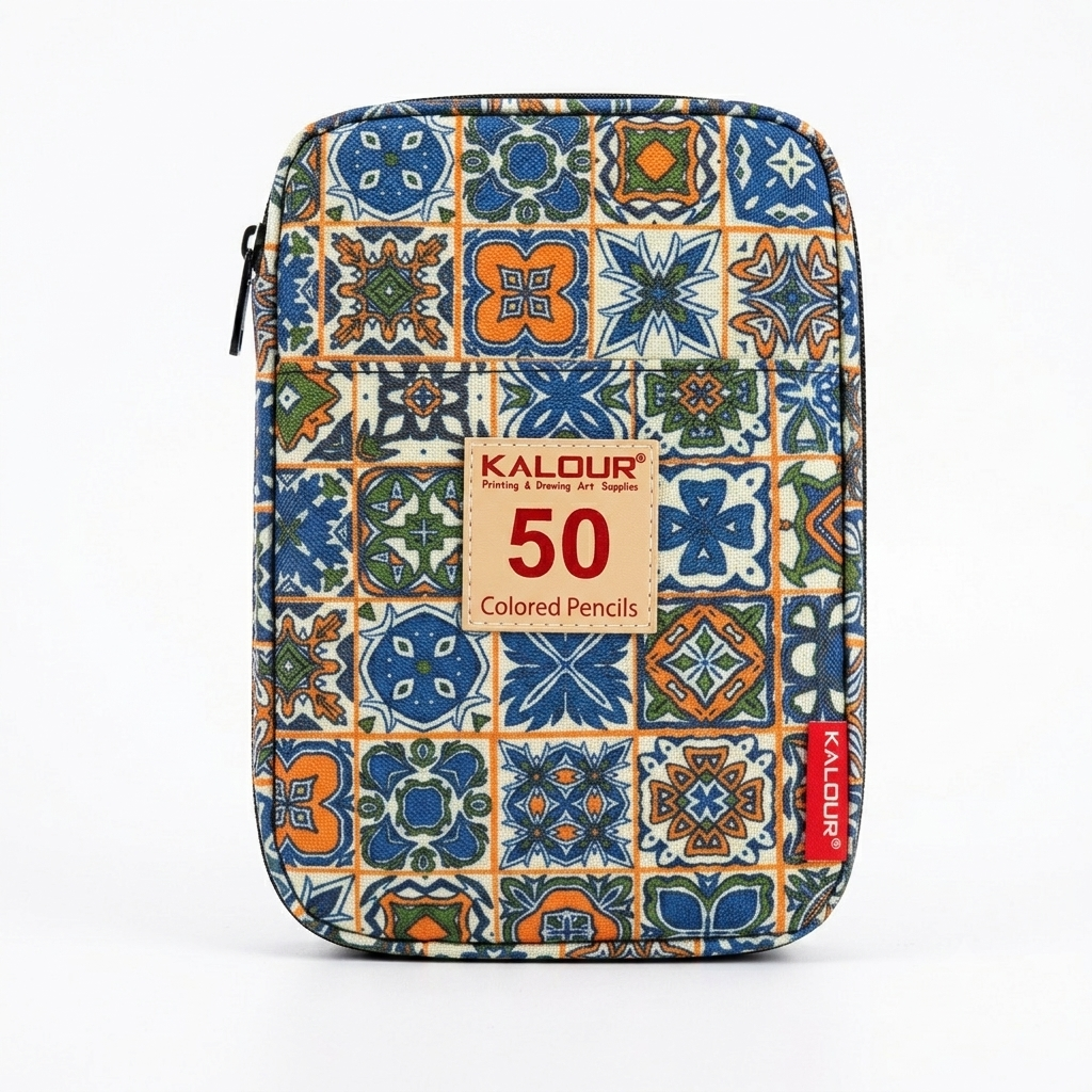 مقلمة الوان خشب 50لون