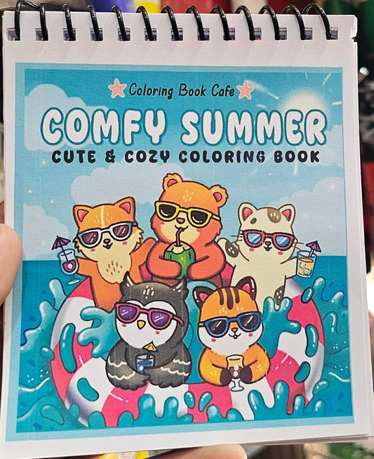 كتاب تلوين summer
