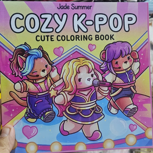 كتاب تلوين k_Pop